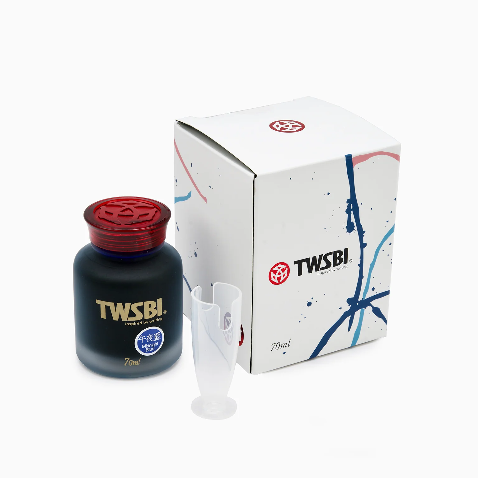 TWSBI 70ml Ink, Midnight Blue - Image 4