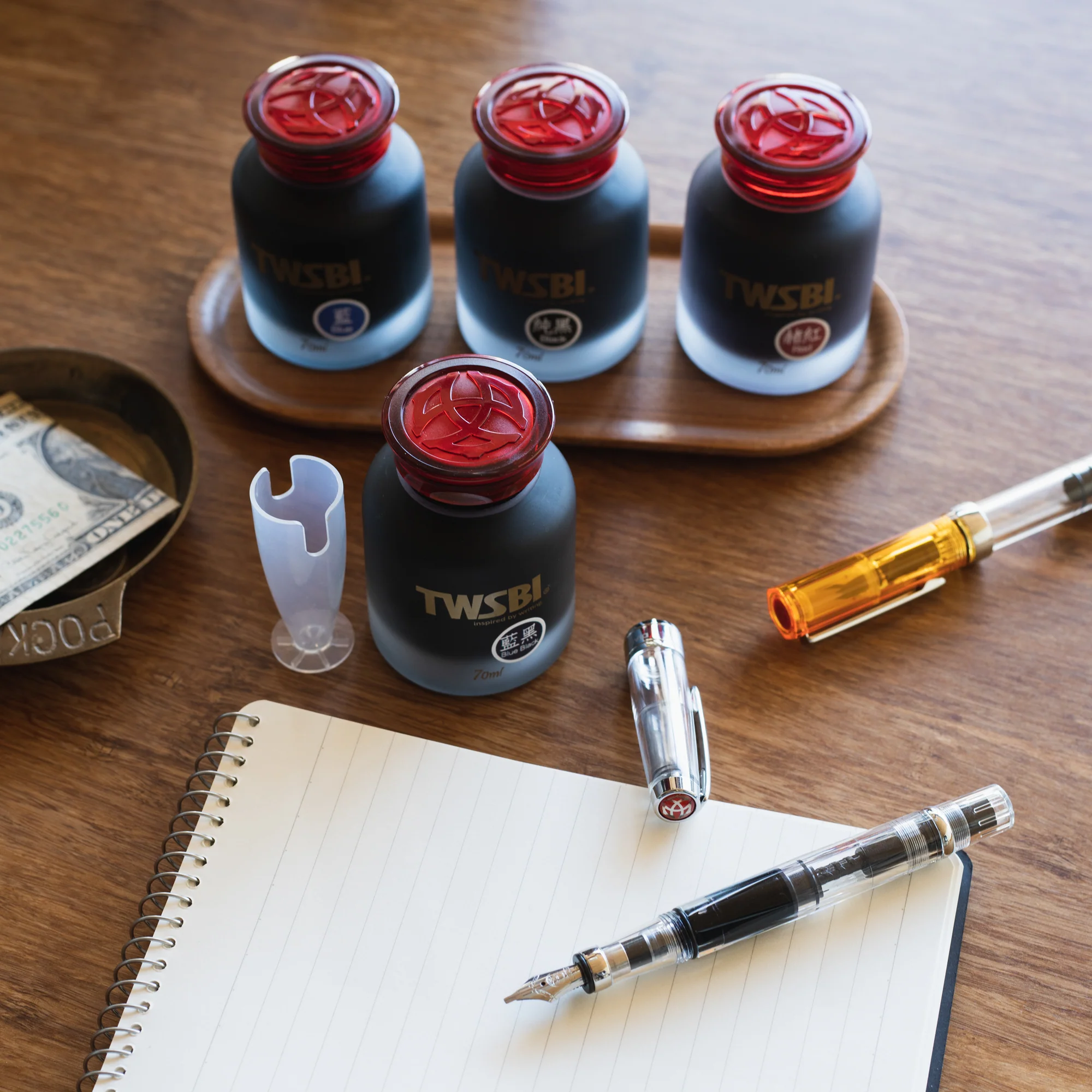 TWSBI 70ml Ink, Midnight Blue - Image 6
