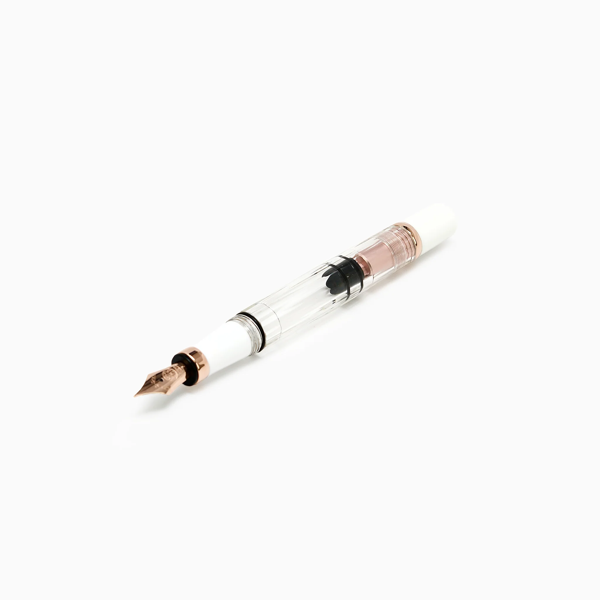 TWSBI Diamond 580 White RoseGold II Fountain Pen - Image 2