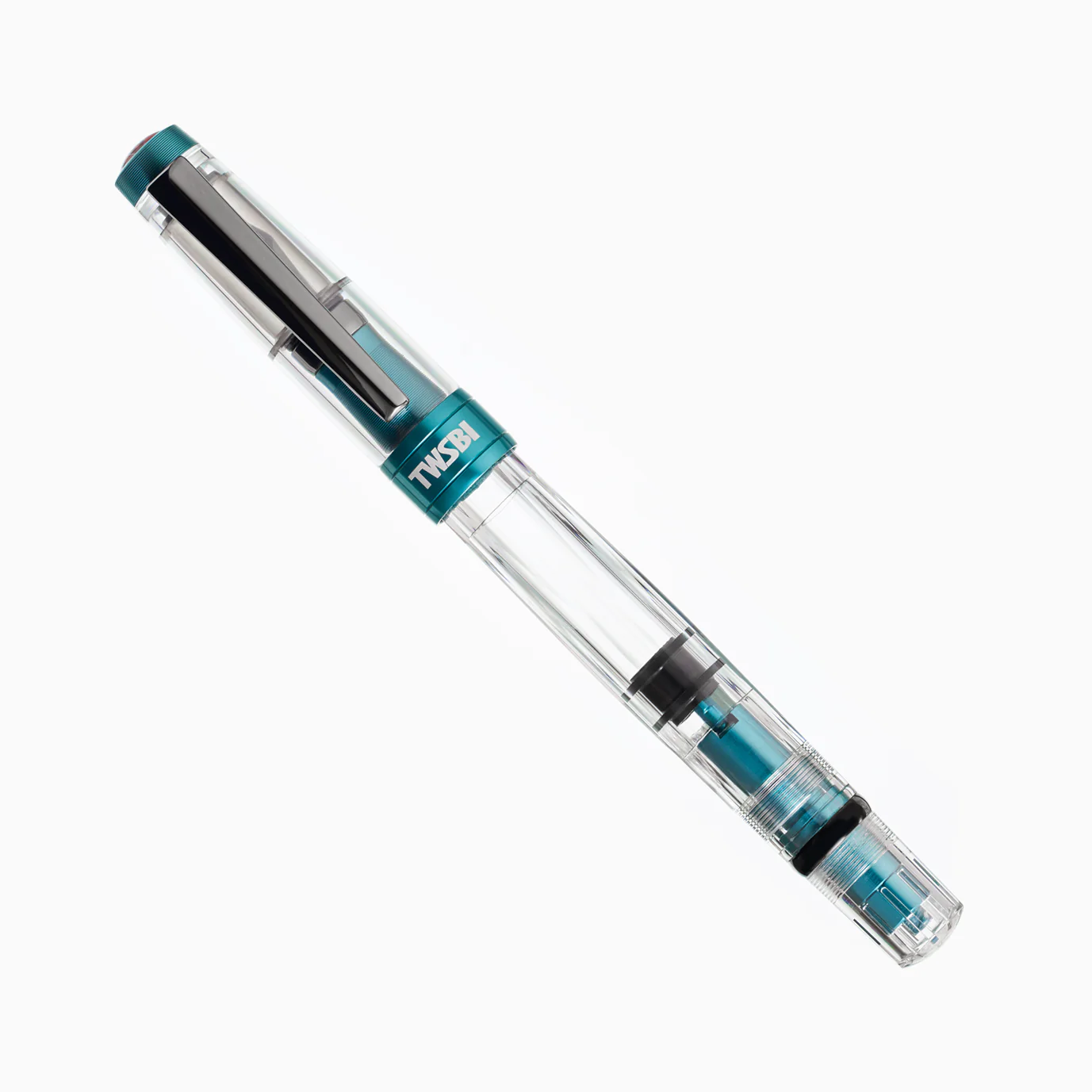 TWSBI Diamond 580ALR Caribbean w/Onyx Fountain Pen - Image 2