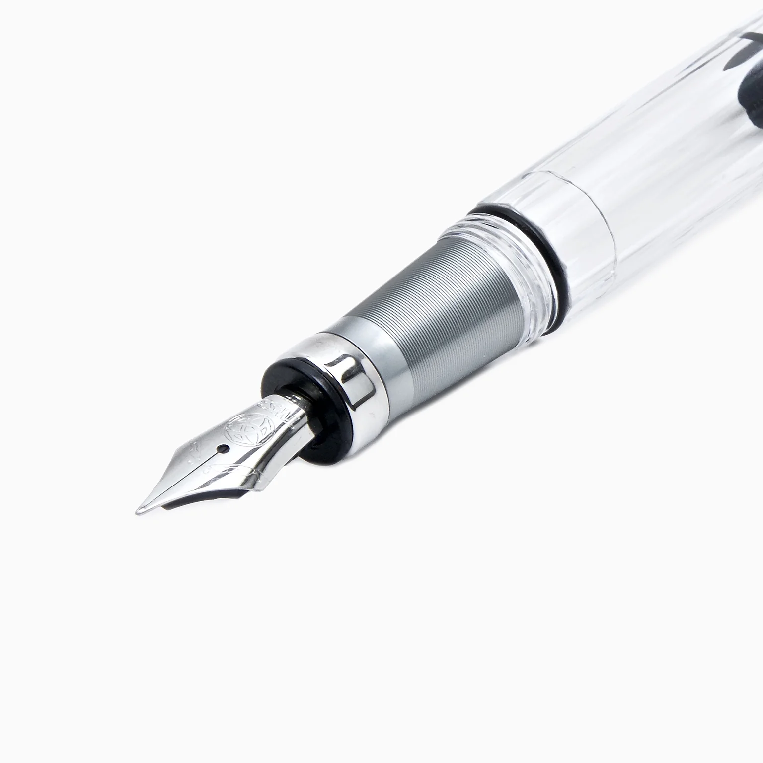 TWSBI Diamond 580ALR Nickel Gray Fountain Pen - Image 2
