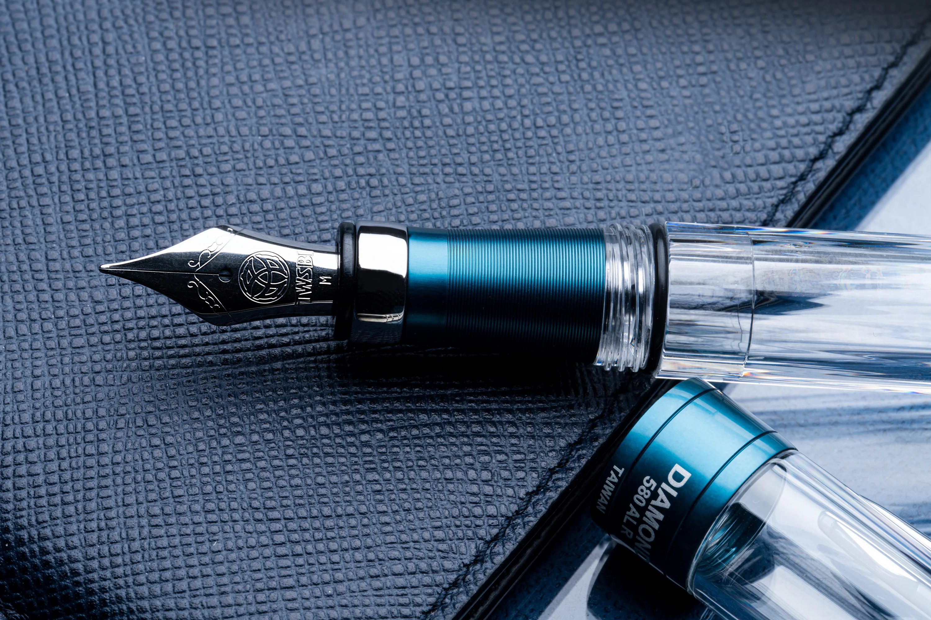 TWSBI Diamond 580ALR Prussian Blue Fountain Pen - Image 5
