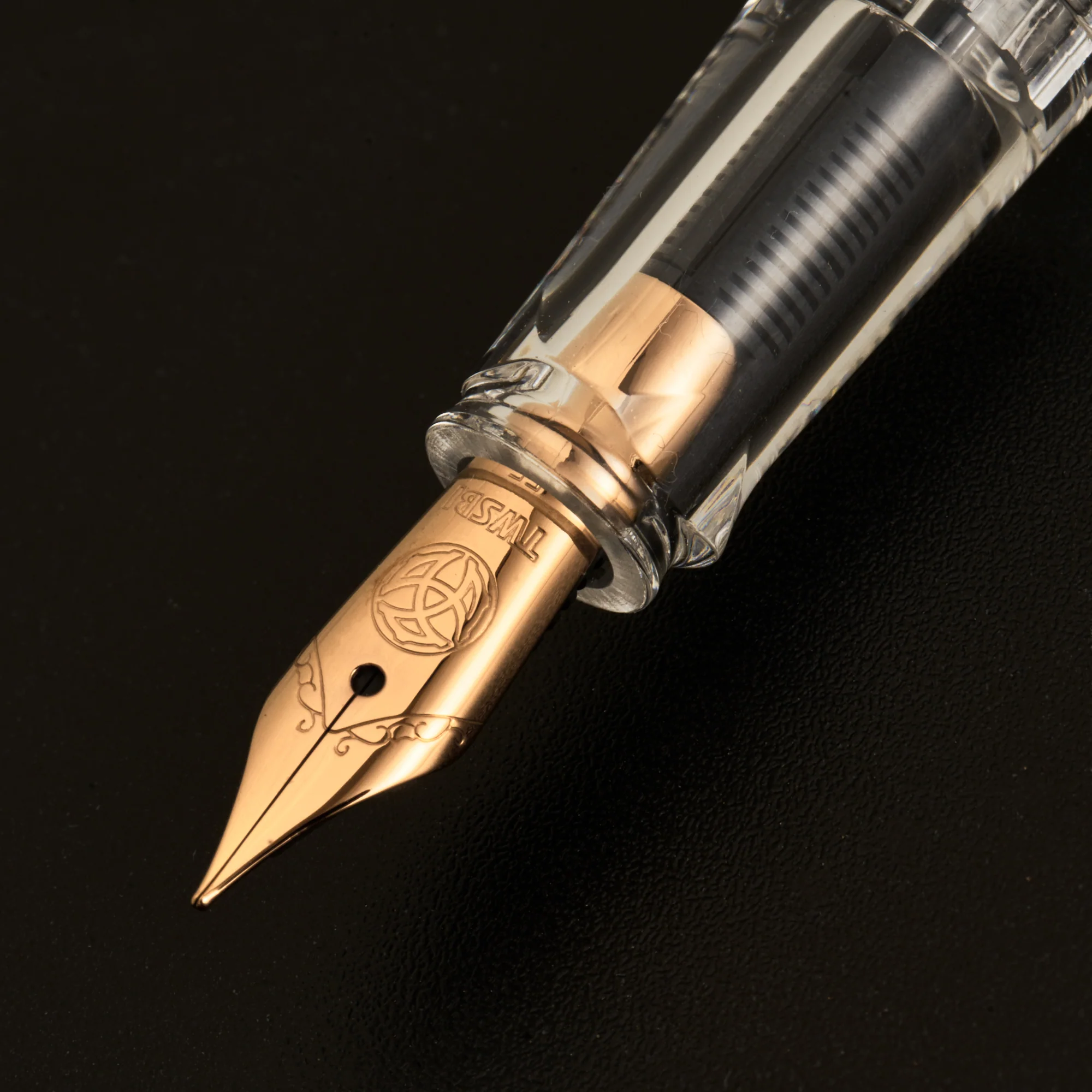 TWSBI ECO Black Marble w/Bronze Fountain Pen - Image 5