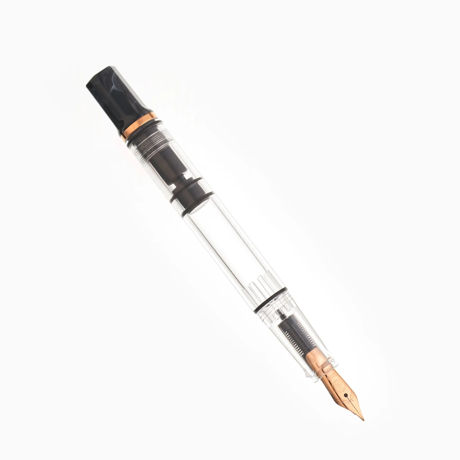 TWSBI ECO Black Marble w/Bronze Fountain Pen - Image 8