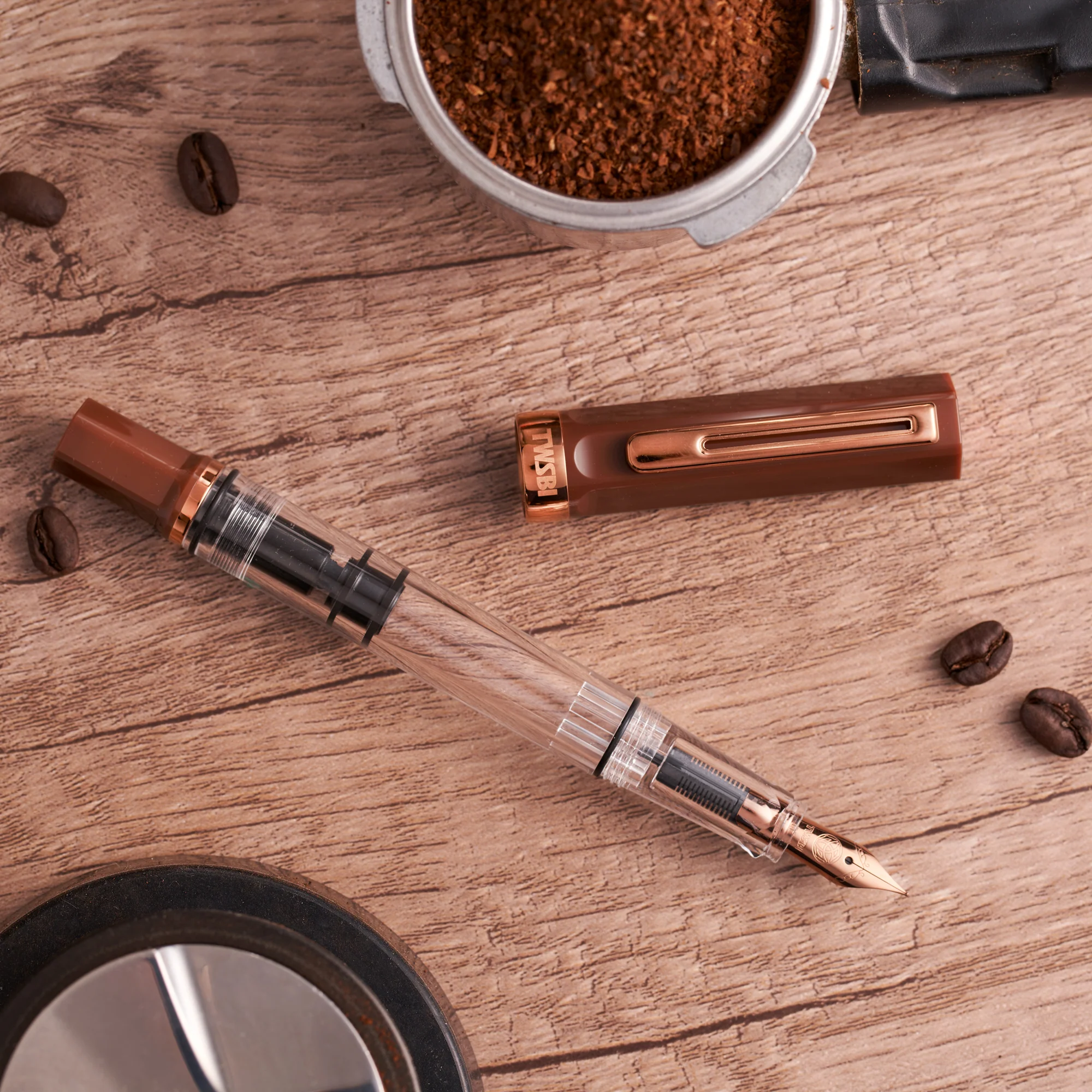 TWSBI ECO Espresso Bronze Fountain Pen - Image 2