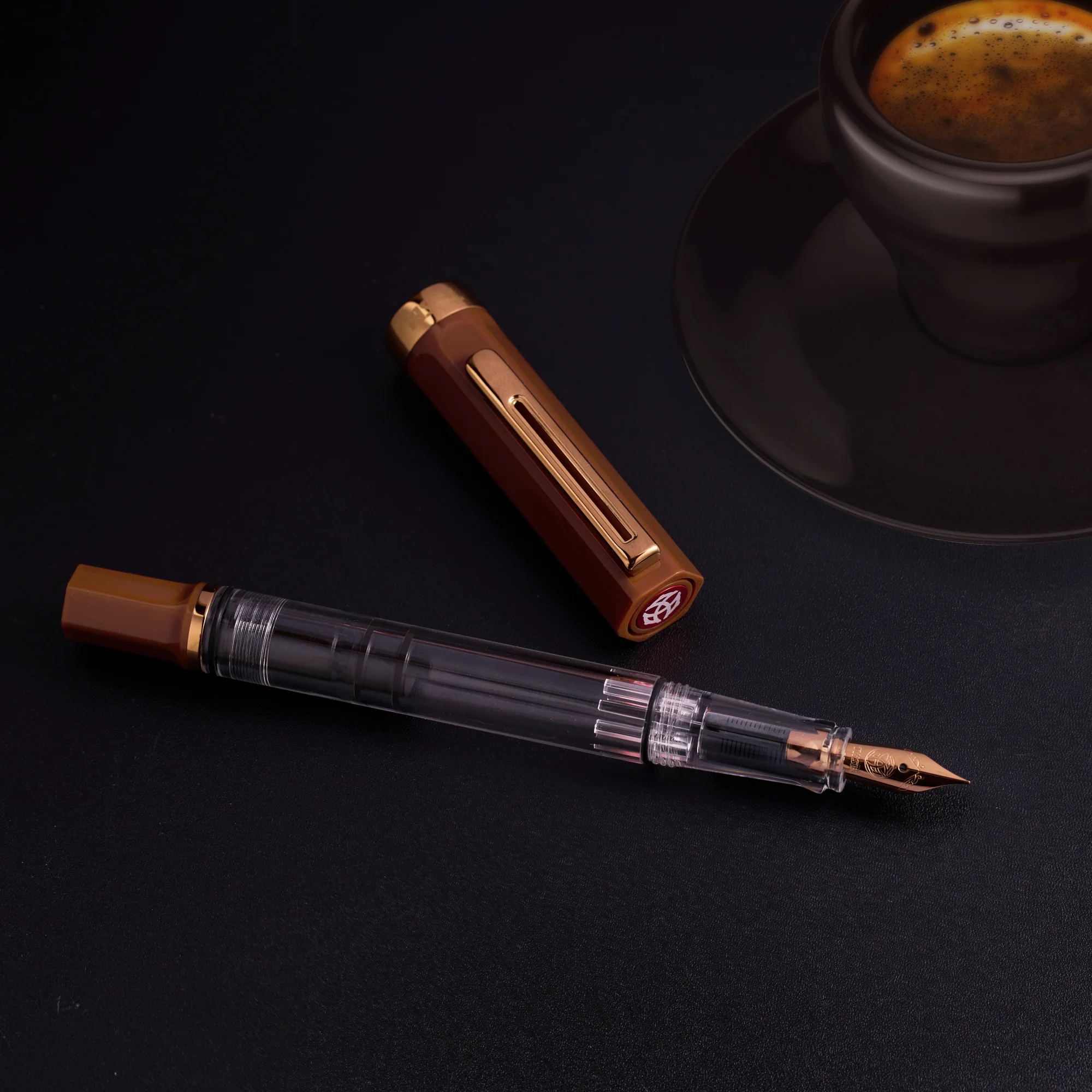 TWSBI ECO Espresso Bronze Fountain Pen - Image 3