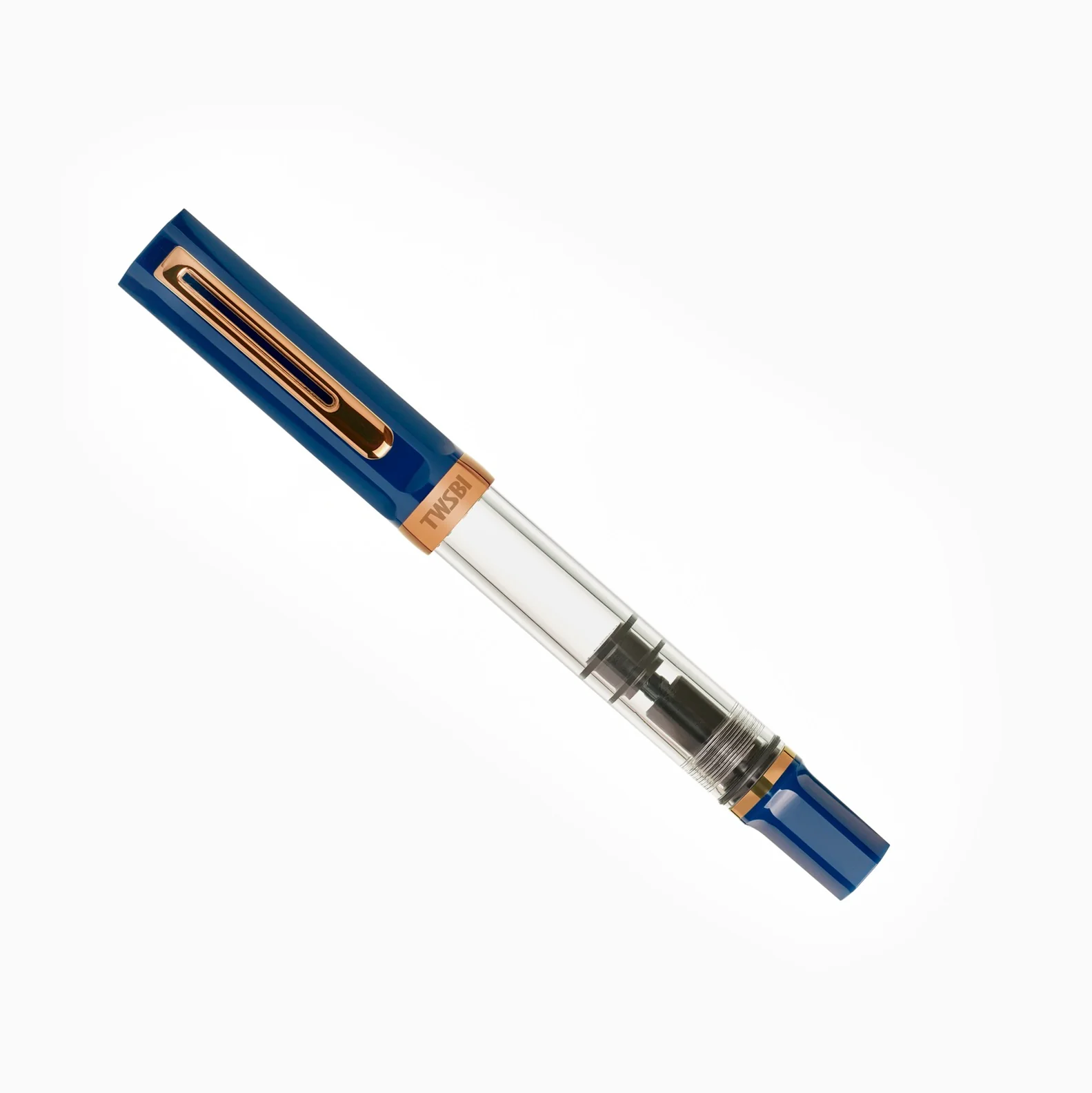 TWSBI ECO Indigo Blue w/ Bronze Fountain Pen - Image 4