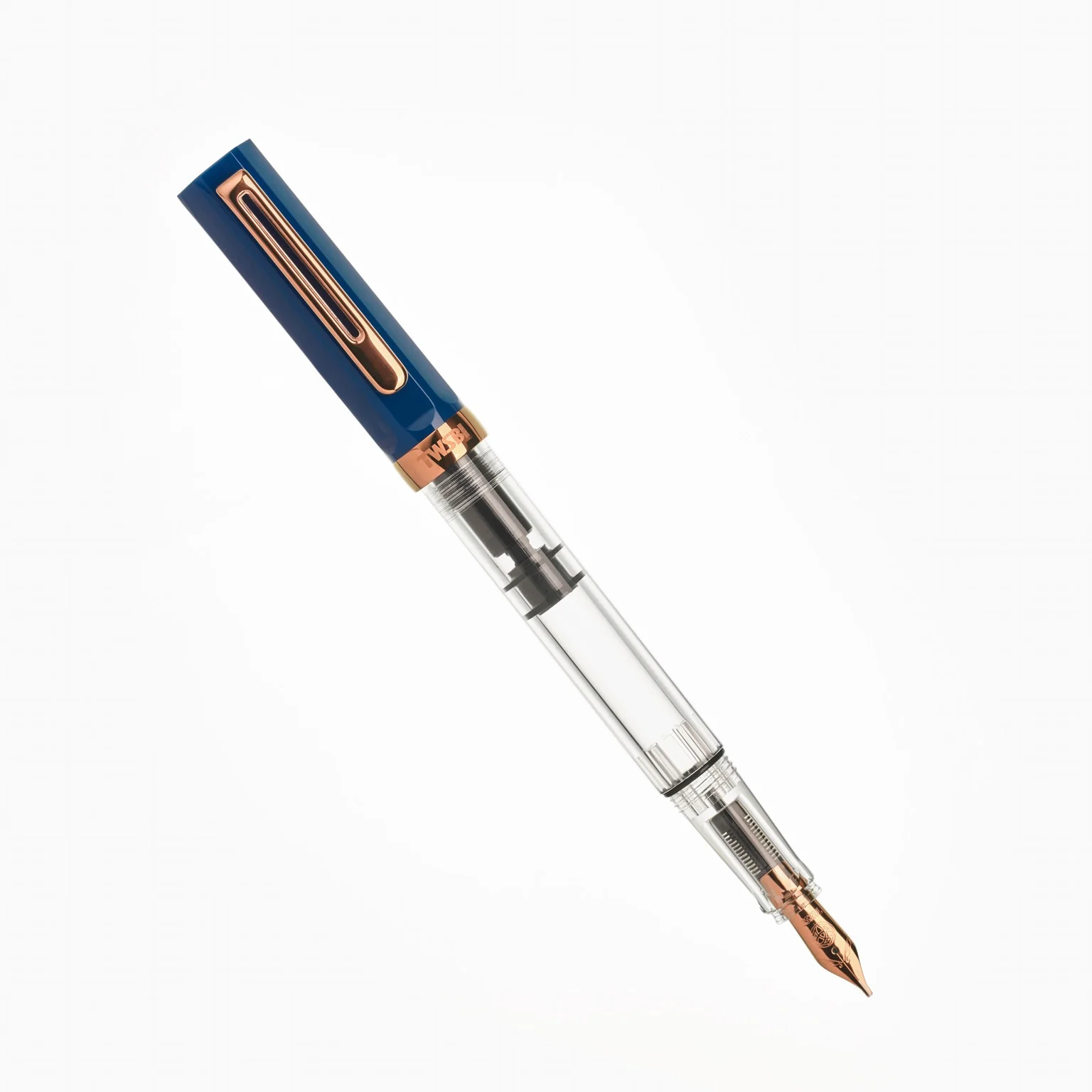 TWSBI ECO Indigo Blue w/ Bronze Fountain Pen - Image 5