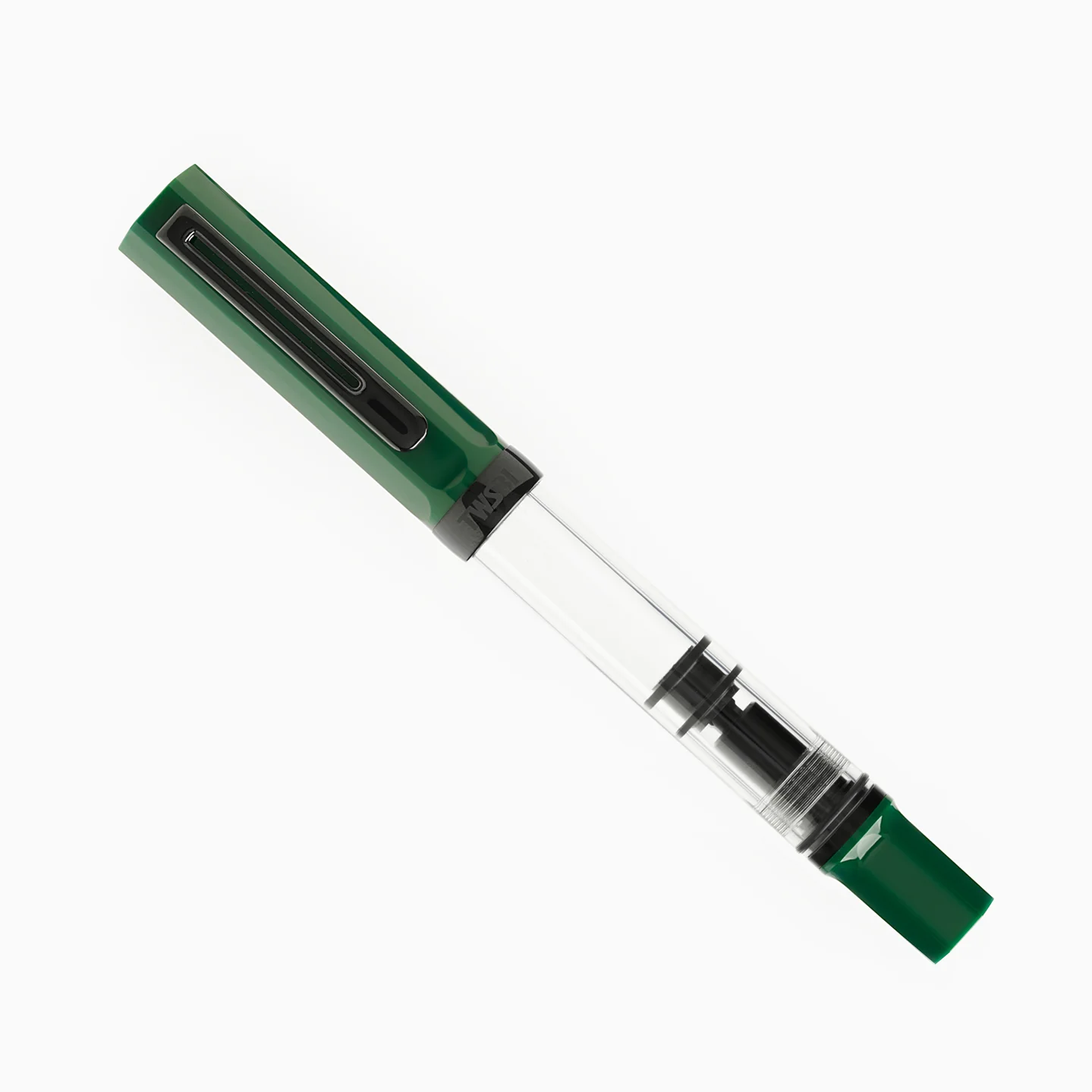 TWSBI ECO Irish Green w/Oynx Fountain Pen - Image 3