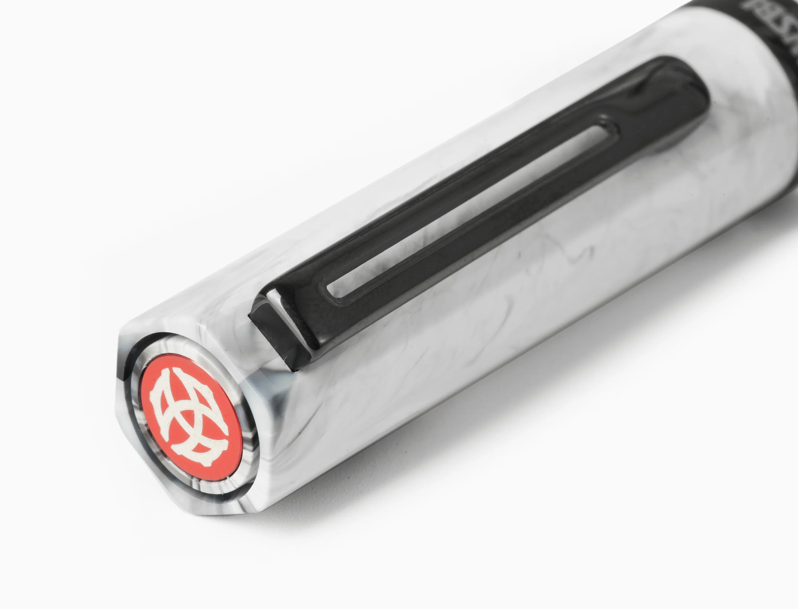 TWSBI ECO Carrara w/Onyx Fountain Pen - Image 4