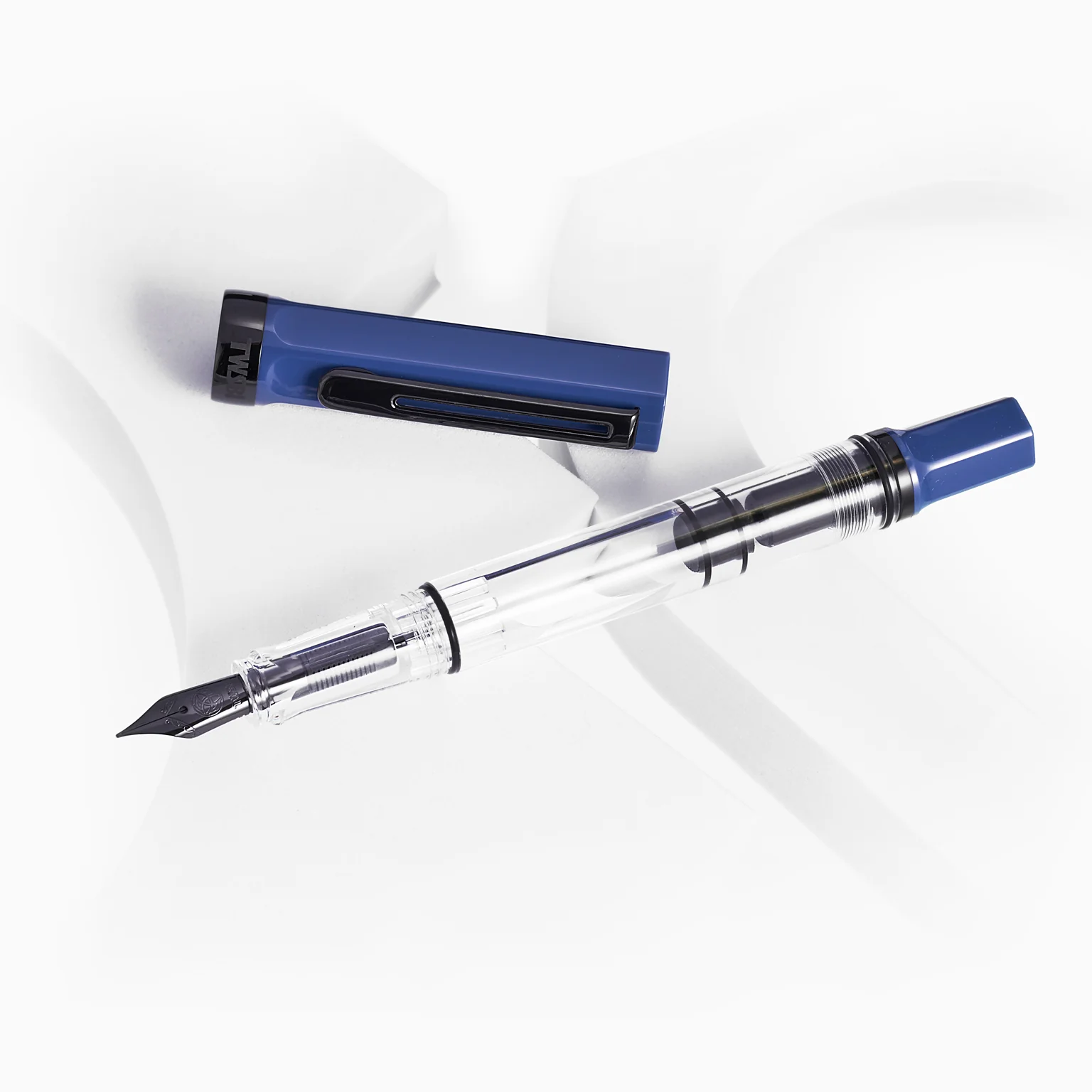 TWSBI ECO Slate Blue w/ Onyx Fountain Pen