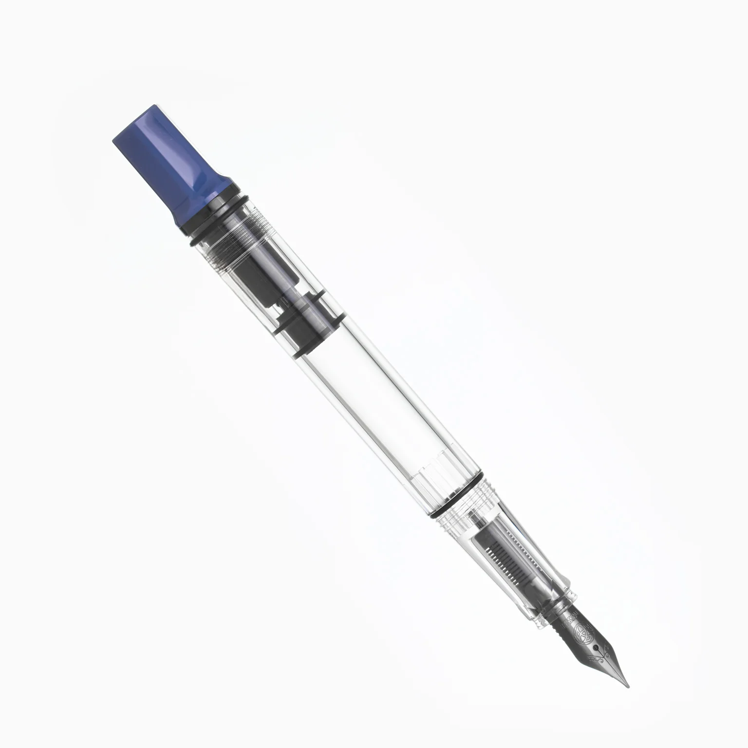 TWSBI ECO Slate Blue w/ Onyx Fountain Pen - Image 3
