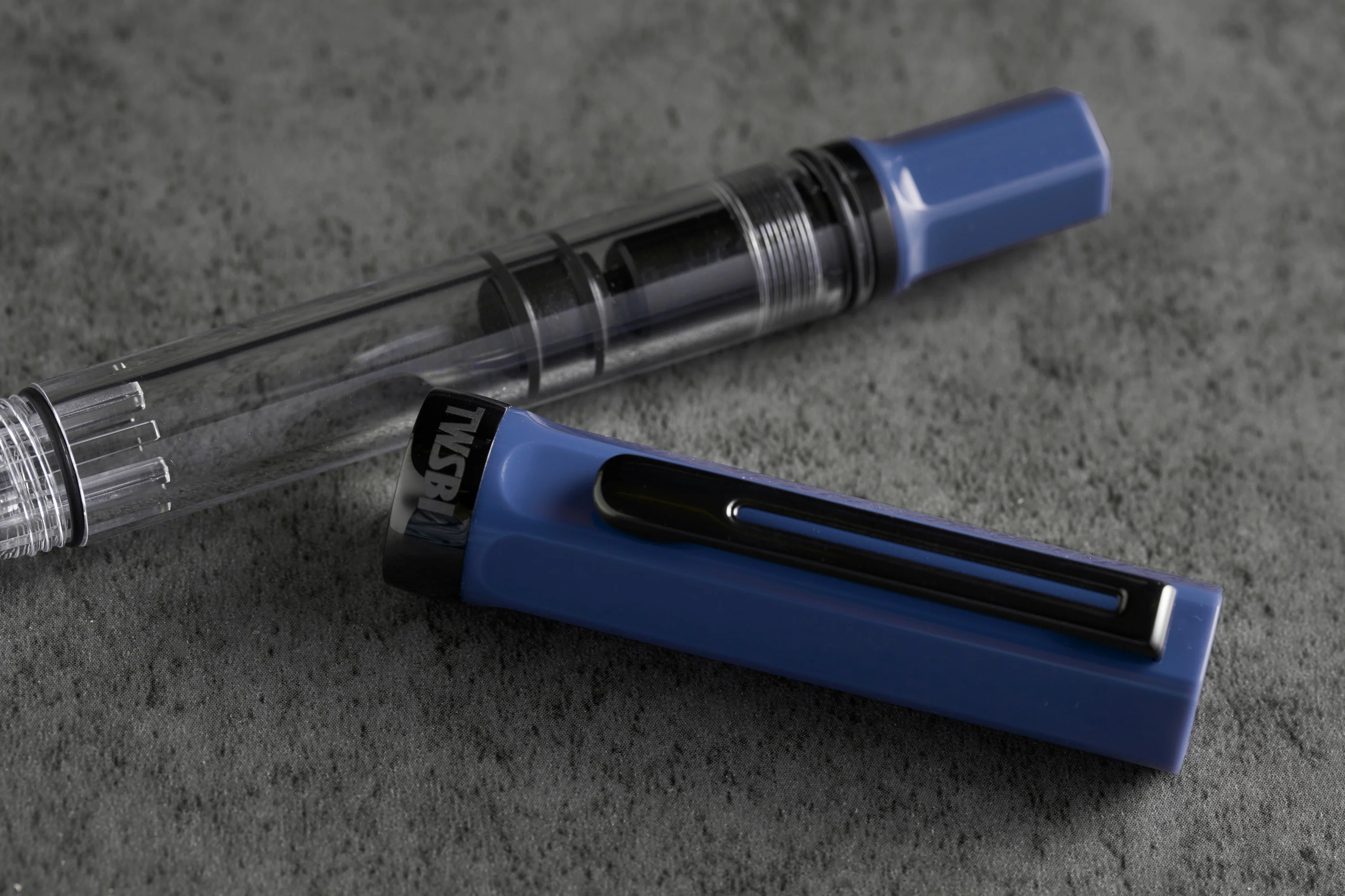 TWSBI ECO Slate Blue w/ Onyx Fountain Pen - Image 4