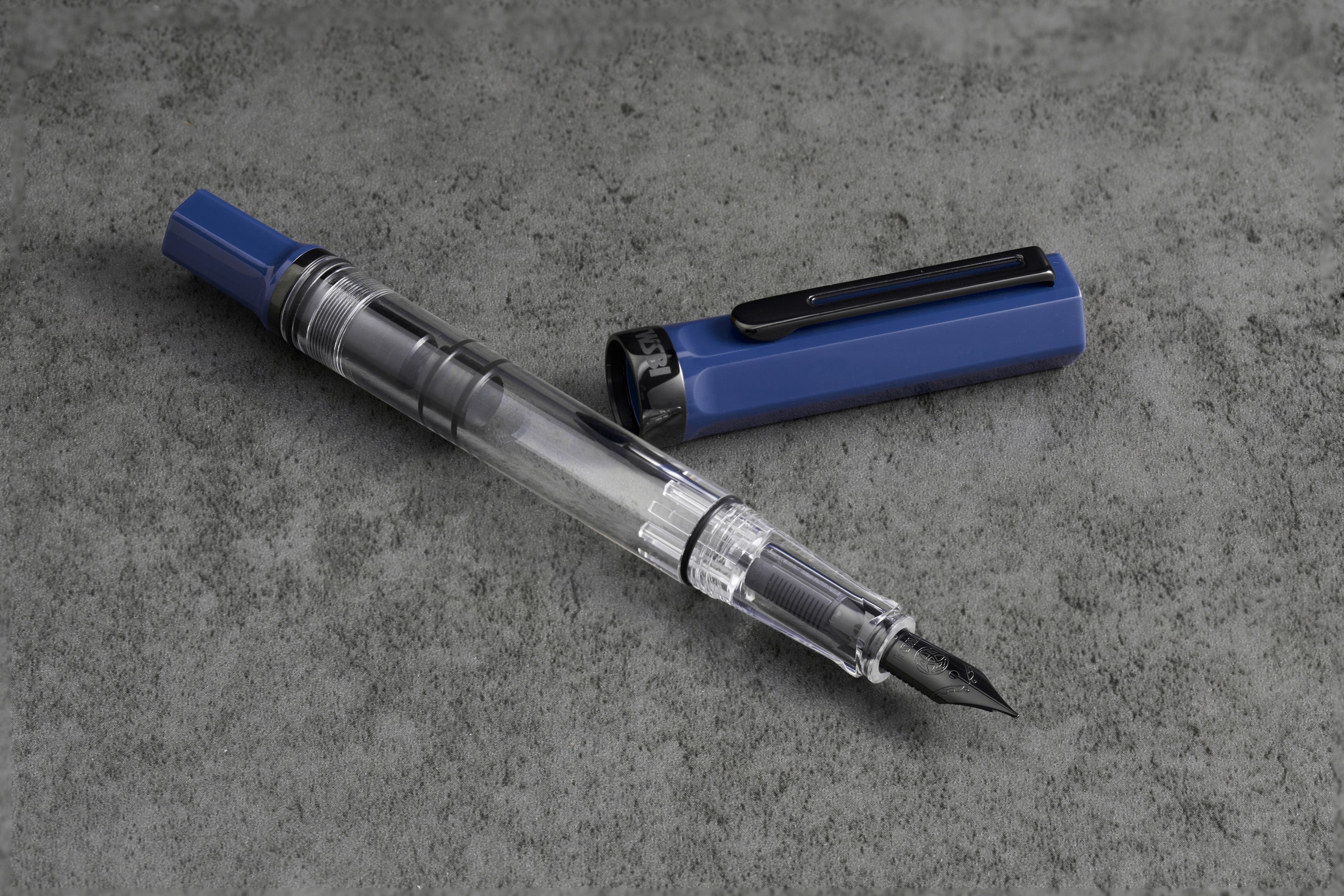 TWSBI ECO Slate Blue w/ Onyx Fountain Pen - Image 8
