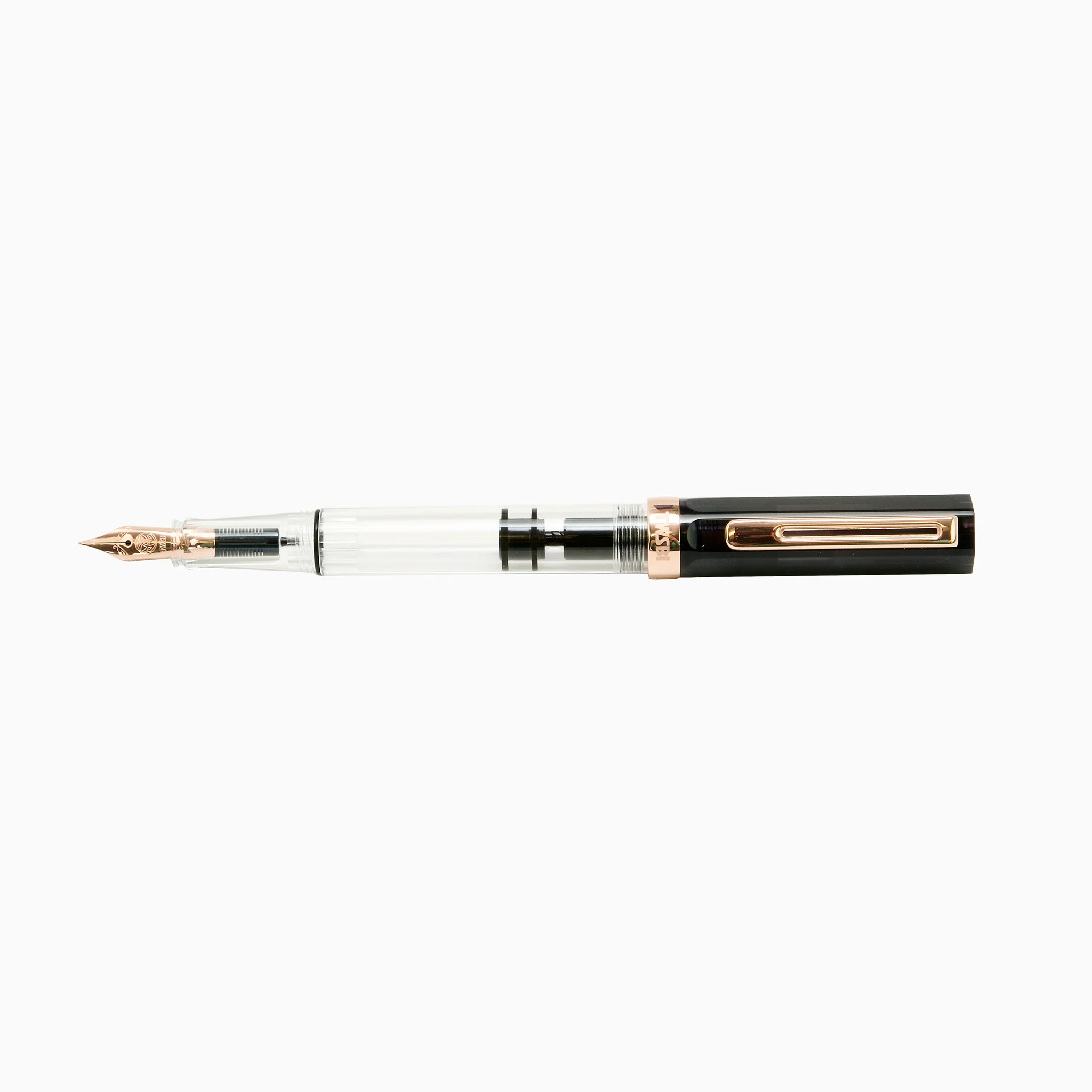 TWSBI ECO Smoke RoseGold Fountain Pen - Image 6