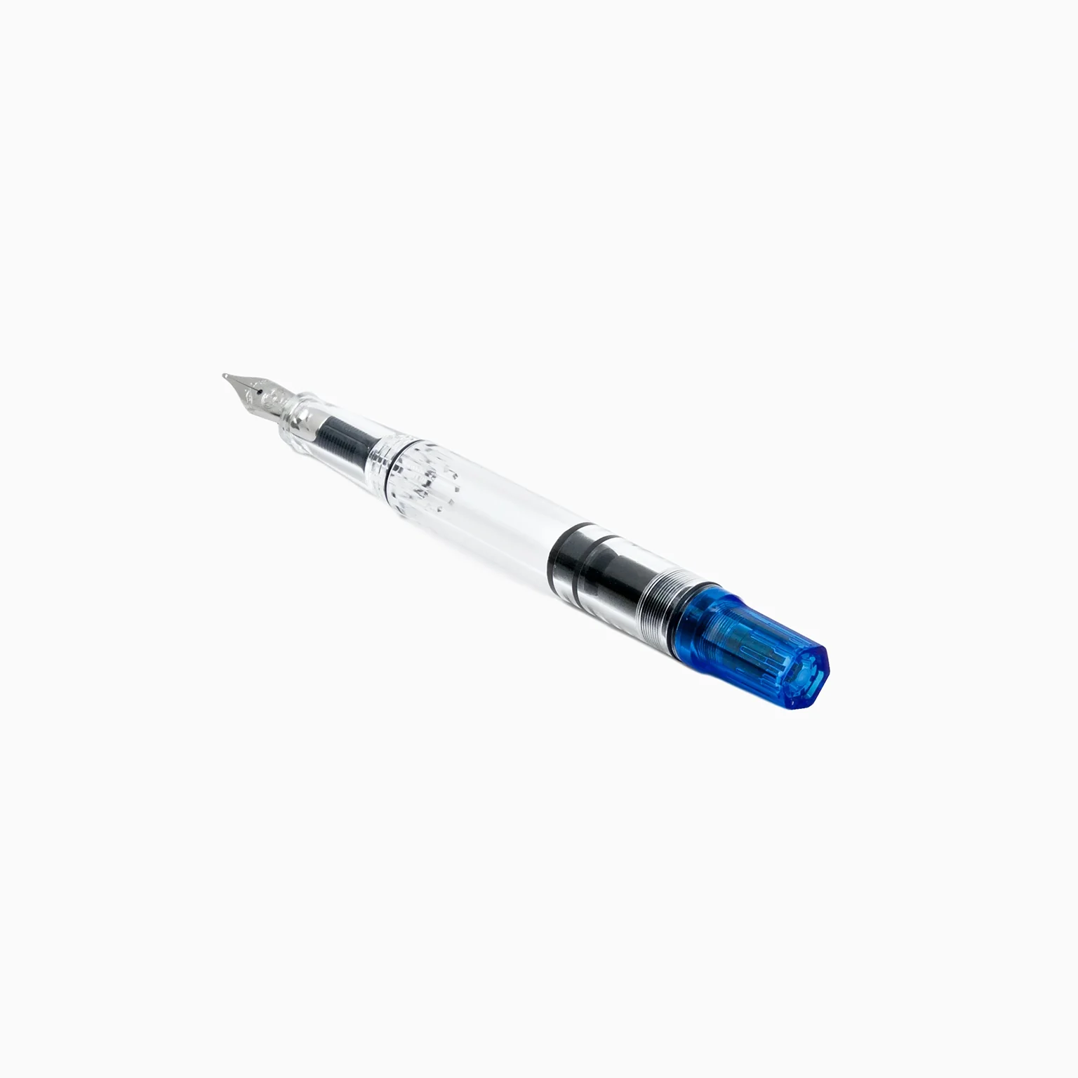 TWSBI ECO Transparent Blue Fountain Pen - Image 5