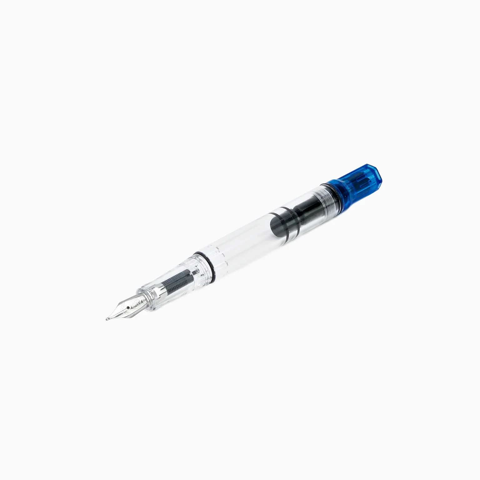 TWSBI ECO Transparent Blue Fountain Pen - Image 6