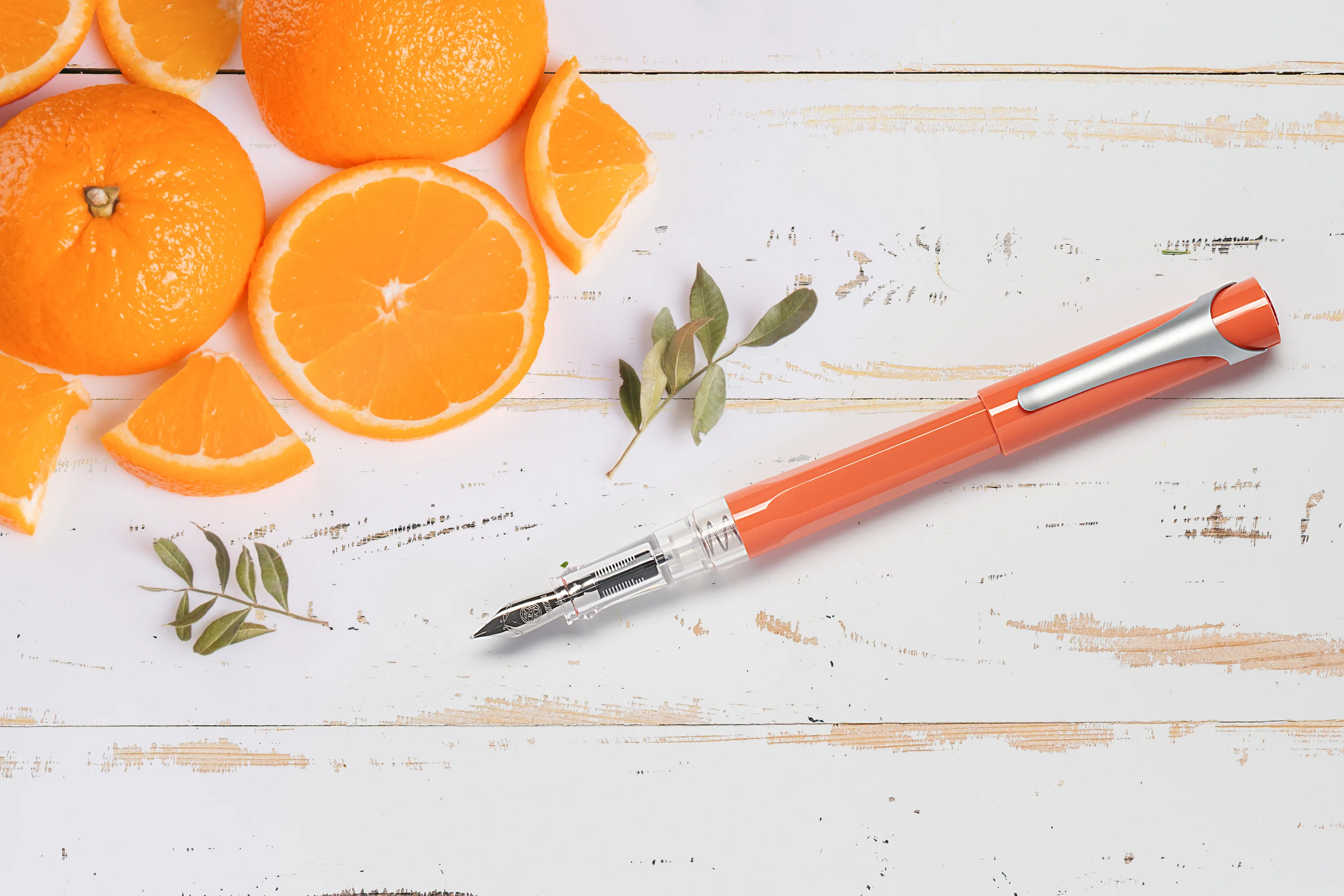 TWSBI Swipe Salmon Fountain Pen - Image 6